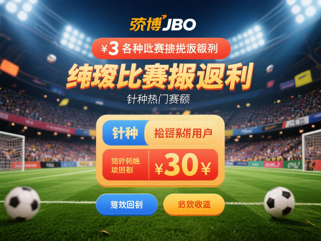 3.各种赛事投注返利：针对热门赛事，竟博JBO会为